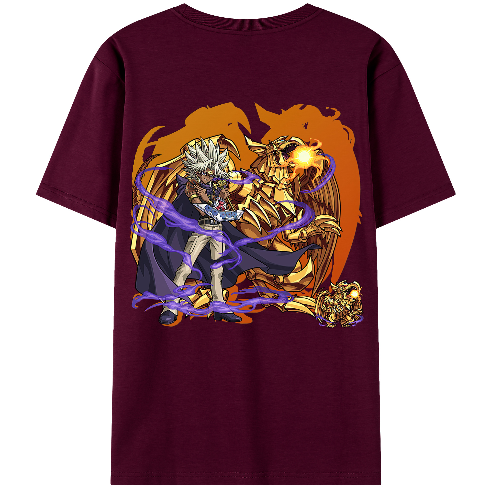 （画像用） 遊☆戯☆王 Yu-Gi-Oh! レディース半袖Tシャツ(バックプリント)